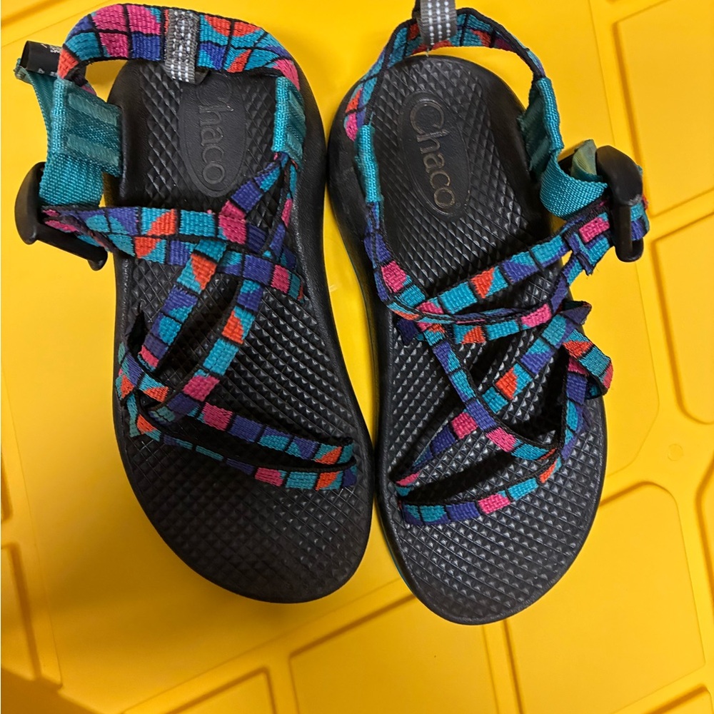 Chaco Kids Black Sandals 1y